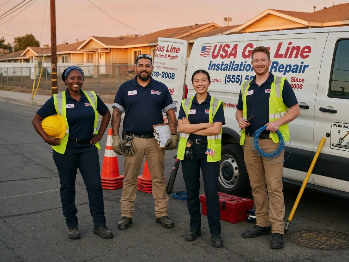 Gas Line Installation company in Tipton, IN
